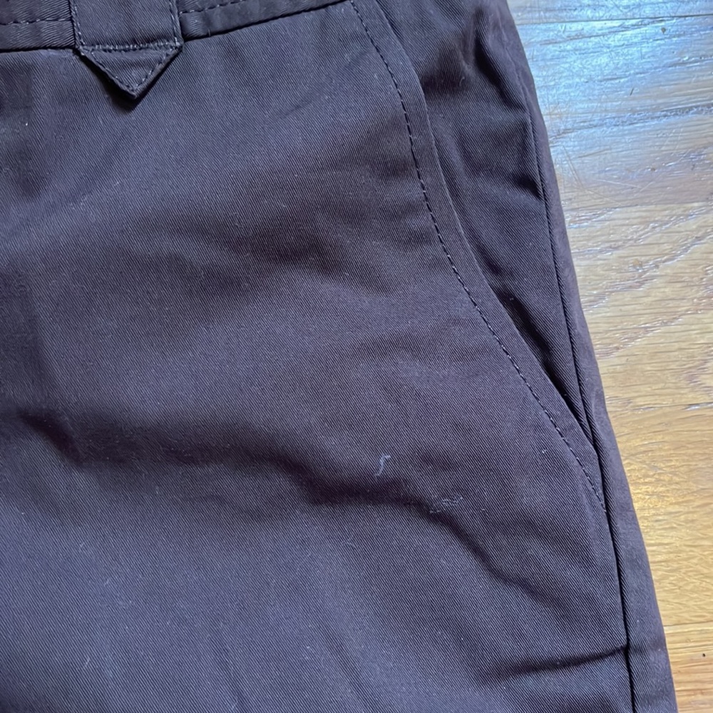 Ann Taylor Loft brown petite capris - Picture 3 of 6